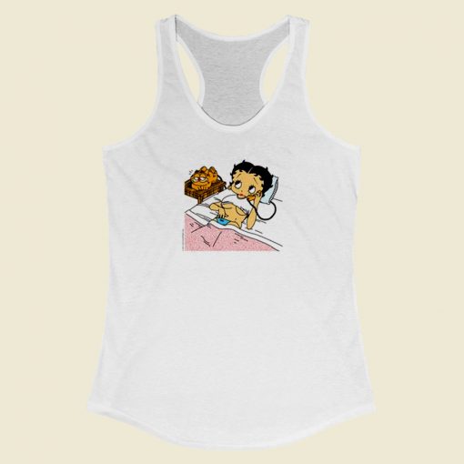 Betty Boop Take It Easy Phone Racerback Tank Top