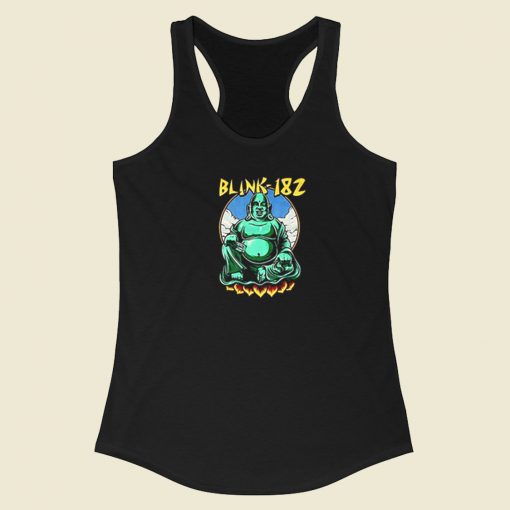 Blink 182 Buddha Racerback Tank Top On Sale