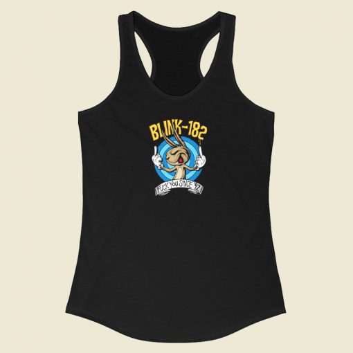 Blink 182 Fuck You Since 92 Racerback Tank Top On Sale