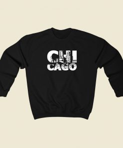 Chicago Distressed Vintage Sweatshirts Style