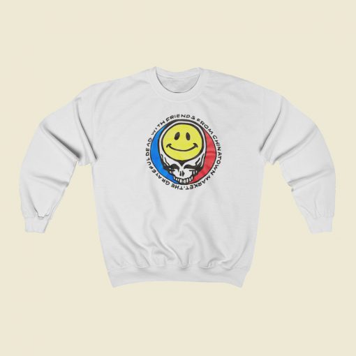 Chinatown Market Smiley Stealie Sweatshirts Style On Sale