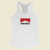 Country Music Smokin Marlboro Parody Racerback Tank Top