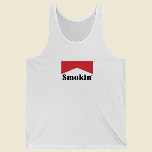 Country Music Smokin Marlboro Parody Tank Top