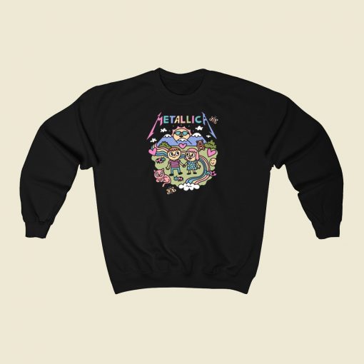 Cute Metallica Cartoon Sweatshirts Style On Sale