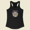 Cute Metallica Cartoon Racerback Tank Top