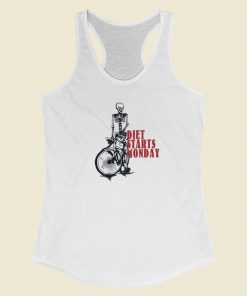 Diet Starts Monday x Five Four Racerback Tank Top