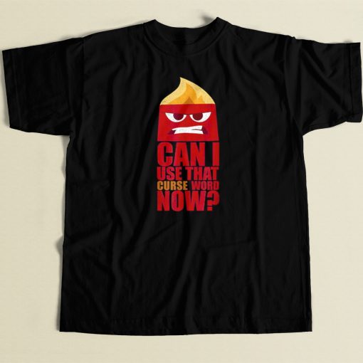 Disney Inside Out Anger T Shirt Style