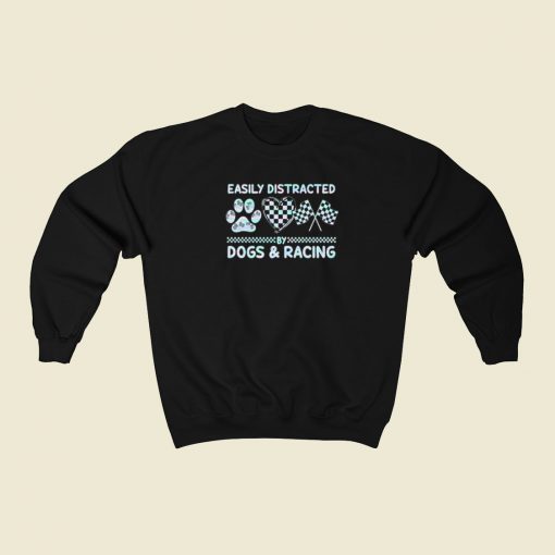 Dogs and Racing Sweatshirts Style On Sale