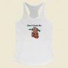 Dont Push Me Garfield Racerback Tank Top On Sale