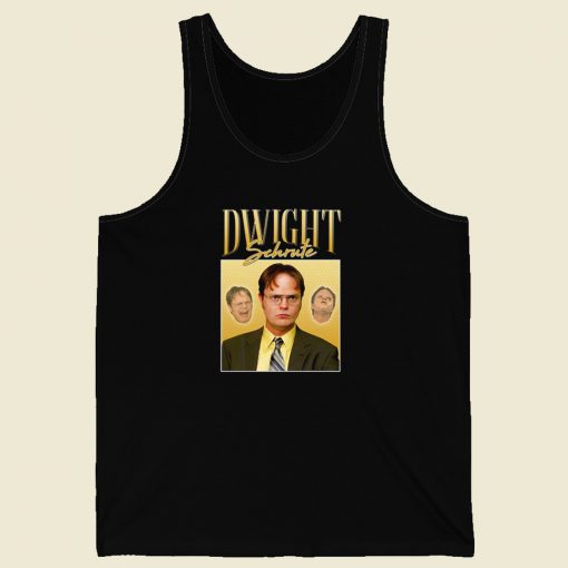 Dwight Schrute Homage Tank Top On Sale