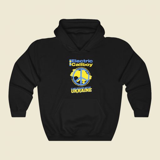 Electric Callboy We Stand With Ukraine Hoodie Style On Sale