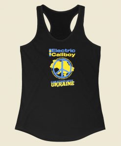 Electric Callboy We Stand With Ukraine Racerback Tank Top