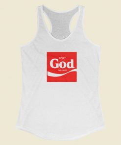 Enjoy God Racerback Tank Top On Sale