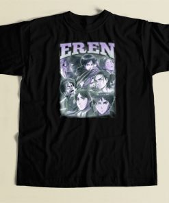 Eren Yeager Anime T Shirt Style On Sale