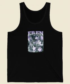 Eren Yeager Anime Tank Top On Sale