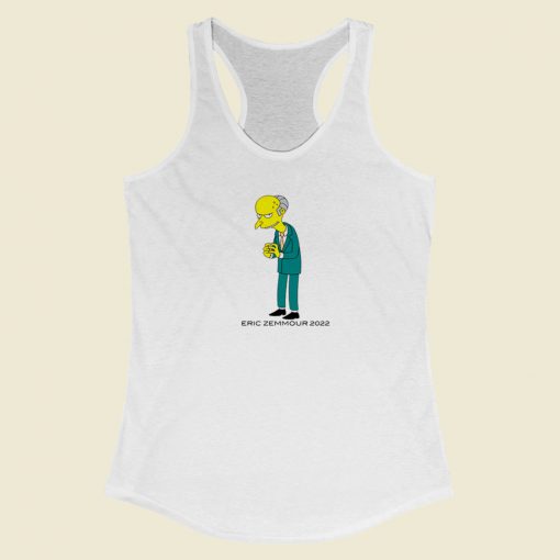 Eric Zemmour 2022 Racerback Tank Top On Sale