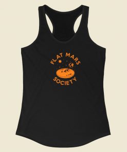 Flat Mars Society Racerback Tank Top On Sale