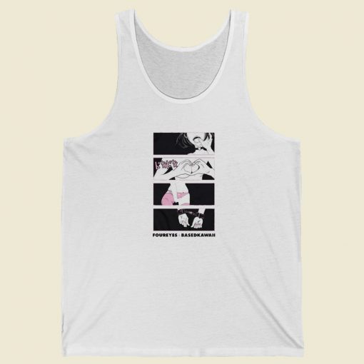 Foureyes X Based Kawaii Anime Tank Top