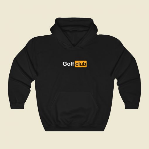 Funny Golf Club Logo Hoodie Style