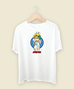 Hook Ups Skateboarding Nurse Anime T Shirt Style