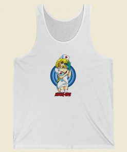 Hook Ups Skateboarding Nurse Anime Tank Top