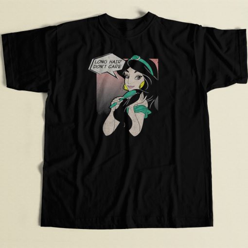 Jasmine Hair Dont Care Comic T Shirt Style