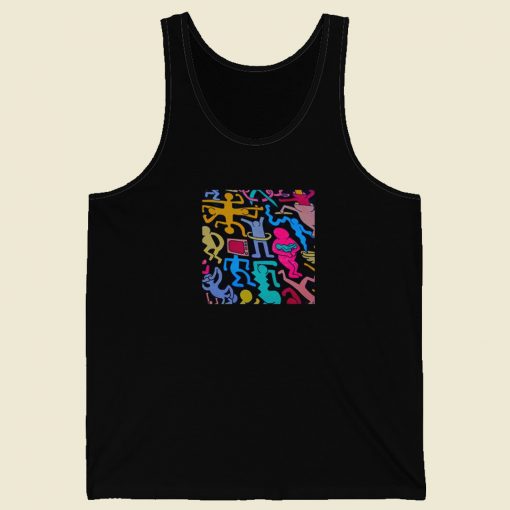 Keith Haring Graffiti Classic Tank Top On Sale