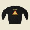 Kids Caution Threenager Sweatshirts Style