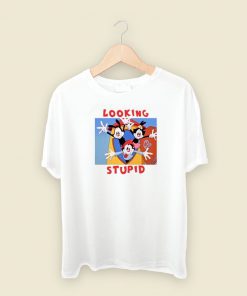 Looking Stupid Animaniacs T Shirt Style