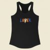 Loser Lover Dripping Sneaker Racerback Tank Top