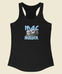 Mac Miller Rapper Homage Racerback Tank Top