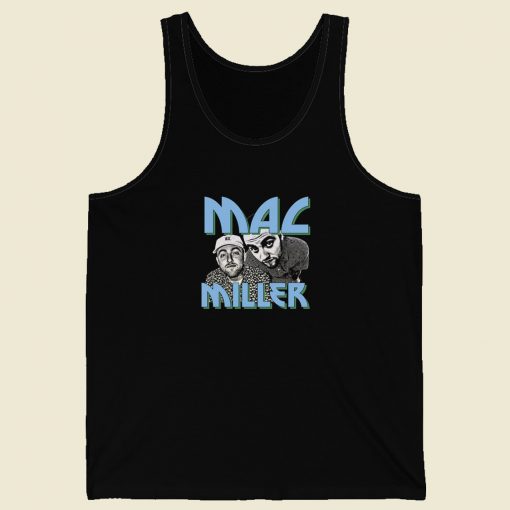 Mac Miller Rapper Homage Tank Top