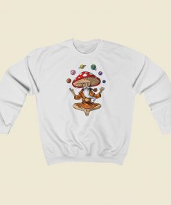 Magic Mushroom Buddha Sweatshirts Style