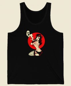 Psychobilly Punk Art Tank Top