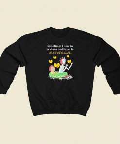 Rick and Morty Listen to Wutang Clan Sweatshirts Style