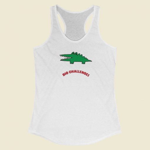 Sanrio Big Challenges Gator Racerback Tank Top