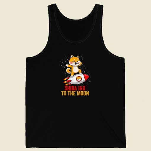 Shib Dabbing Shiba Funny Tank Top