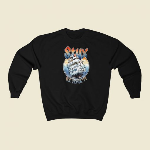 Styx 77 US Tour Sweatshirts Style On Sale