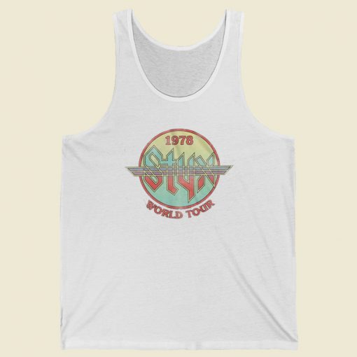 Styx Circle Tour Natural Tank Top On Sale