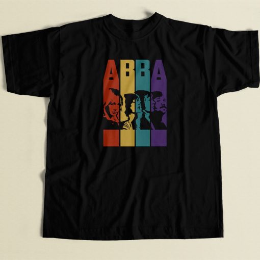 Vintage Retro Abba Dancing Queen T Shirt Style On Sale