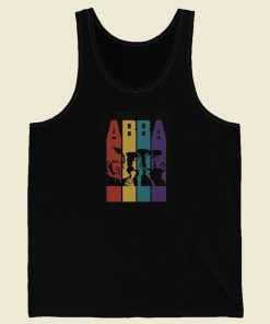 Vintage Retro Abba Dancing Queen Tank Top On Sale