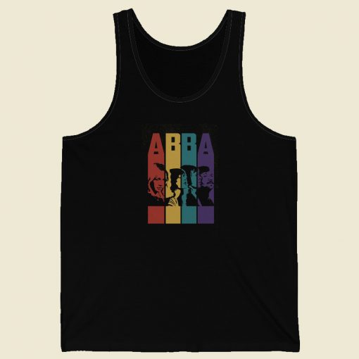 Vintage Retro Abba Dancing Queen Tank Top On Sale