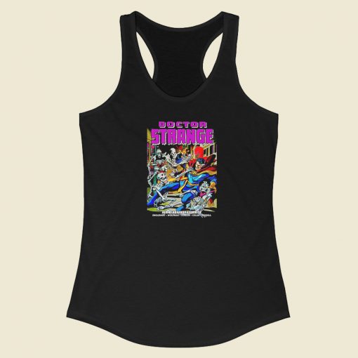 Alone Against Eternity Strange Racerback Tank Top On Sale