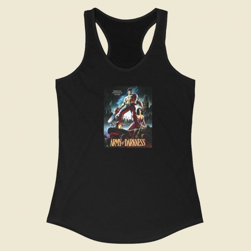 Army Of Darkness Racerback Tank Top On Sale