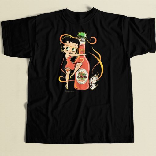 Betty Boop Hottie Sizzlin T Shirt Style On Sale