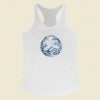 Blue Wave Classic Racerback Tank Top On Sale