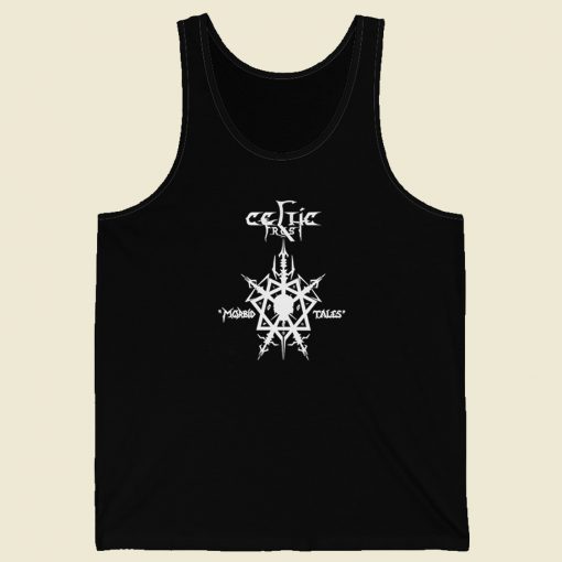 Celtic Morbid Tales Metal Tank Top On Sale