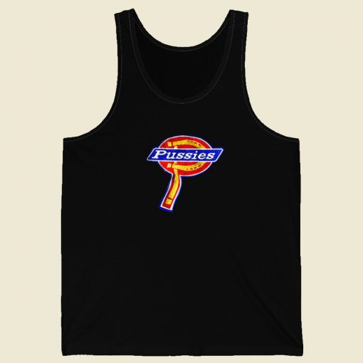 Dickies Pussies Parody Tank Top On Sale