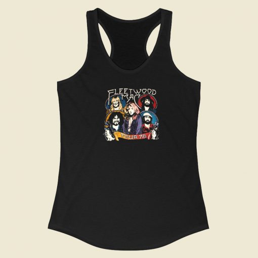 Fleetwood Mac Tour 78 Racerback Tank Top