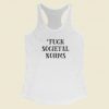 Fuck Societal Norms Racerback Tank Top On Sale